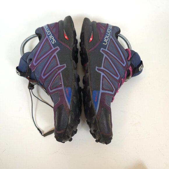 Salomon Speedcross 3 Women’s Trail Running Shoes Purple Pink 383094 Size 8 US - Picture 3 of 10
